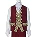 CAMDOM Mens Victorian Costume Suit Medieval Rococo Court Style Prince Cosplay Outfit Set Cosplay Fancy Dress
