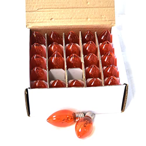 25-Pack-C7-Replacement-Bulbs-5W-Orange-Light-Bulbs-Halloween-Christmas-Light-Bulbs-for-Outdoor-String-Lights-Patio-Wedding-Decor-E12-Candelabra-Base-Incandescent-Night-Lights 25 Pack C7 Replacement Bulbs 5W Orange Light Bulbs Halloween Christmas Light Bulbs for Outdoor String Lights Patio Wedding Decor E12 Candelabra Base Incandescent Night Lights