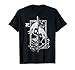 Japanische Anime-Masken im Jing Yang Stil Samurai Oni Monster T-Shirt