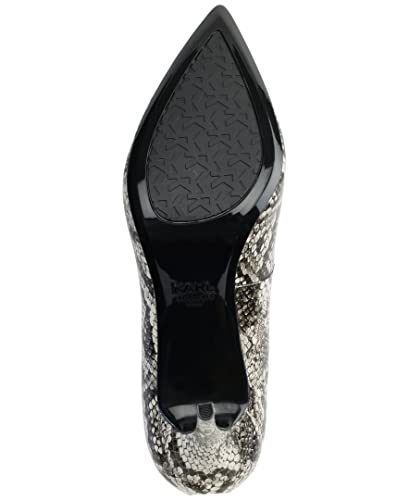 Image of Karl Lagerfeld Women's Royale Snake Textured Dress Pump