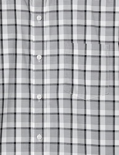 Image of Amazon Essentials Men's Regular-Fit Long-Sleeve Casual Poplin Shirt, Button Front, Business Casual, Collared