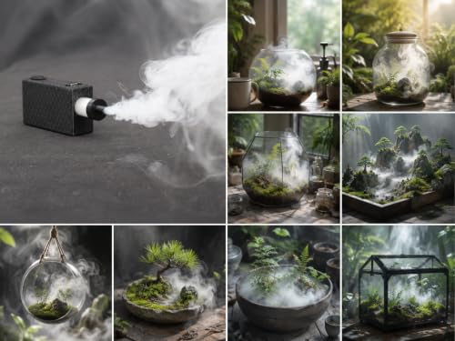 Máquina de Humo Portátil para Cosplay, Fotografía y Efectos de Video | Salida instantánea de humo sin calentamiento, operación manos libres, 3 efectos creativos miniatura 4
