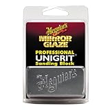 Meguiar's Professional Mirror Glaze Unigrit Sanding Block 2,000 Grit K2000 - Professional-Grade - Precise, Uniform Grit for Even Sanding that's Easy to Clean and Polish, 1 Block