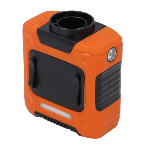 SENECESLI Ventilador de Cintura Potente 3 Velocidades 15500RPM Flujo de Aire Fuerte 26H Tiempo de Trabajo Ventilador de Cinturón con Clamp/Holder para Actividades Al Aire Libre