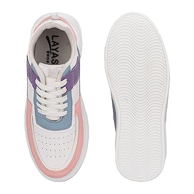 Image of layasa Women Sneaker | Casual Shoes | Sporty Looking Women Sneaker | Fashion Sneaker | Comfort Shoes Sneaker