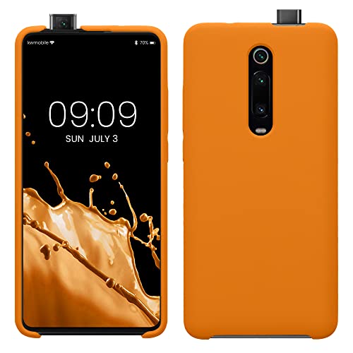 kwmobile Cover per Xiaomi Mi 9T (Pro) / Redmi K20 (Pro) Custodia - Back Case per Smartphone in Silicone TPU - Protezione Gommata - albicocca