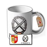 Spülmaschinengeeignet Tasse PzArtBtl 205 Panzerartilleriebataillon Bundeswehr Dülmen Reservist #35725