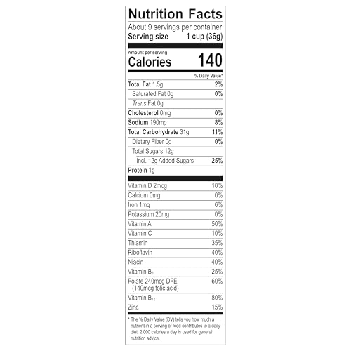 Image of Fruity PEBBLES Breakfast Cereal for Kids, Gluten Free, Box, 11 Ounce (Pack of 12)