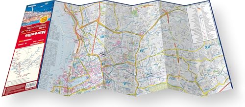 Marseille 1/15.000 (carte format poche laminée - plan de ville)
