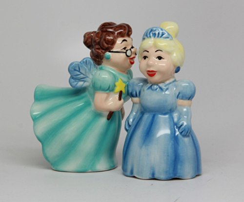 Salière et poivrière Fairy Tales ATTRACTIVES, l'idée cadeau idéale pour une crémaillère originale