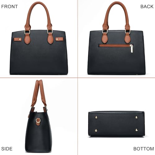Image of DMICXEL Tote Bag Crossbody Purses for Women Shoulder Handbag PU Leather Top Handle Satchel Bags