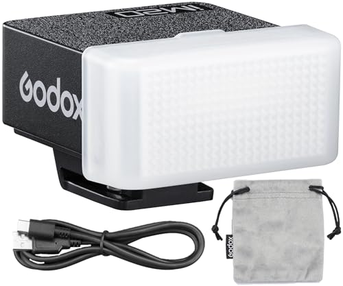 Godox iM20 Camera Flash with Diffuser, GN10, USB-C Charging, Built-in Battery with 5 Levels Flash Power, 440 Full-Power Flashes for Canon, Sony, Fuji, Nikon, Panasonic, Olympus Single-Contact Hotshoe