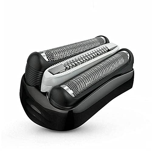 ELNORTH ブラウン互換 替刃 シリーズ3 32B用 BRAUN 互換品 (色:ブラック/網刃+内刃の一体型) F/C32B F/C32B-5 F/C32B-6