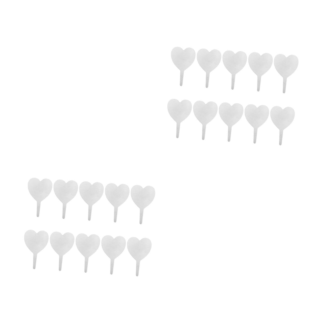 TOYANDONA 2 Ensembles Étiquettes Métalliques Pour Plantes Tableau Noir Identification Des Étiquettes De Plantes Marqueurs De Jardinage Réutilisables Étiquettes D'Arbres 50 pièces * 2