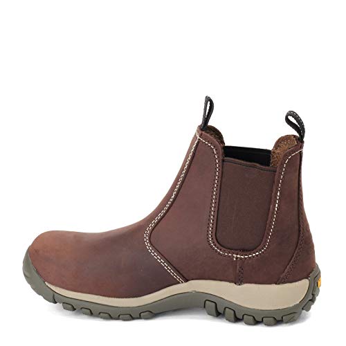 DEWALT Level Men's Slip-On, Steel Safety Toe, Leather Work Boots4