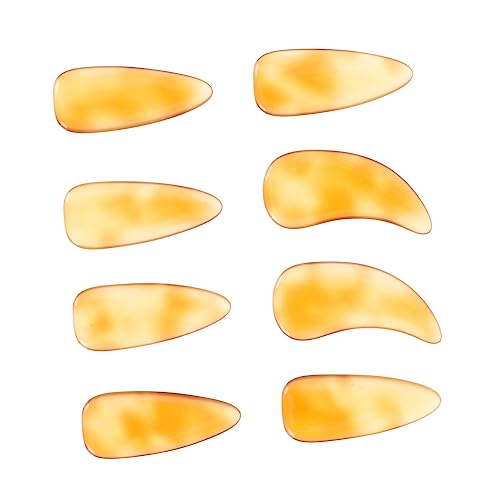 LIFKOME 8個古筝指甲 指先保護具 スムーズなデザインで演奏をサポート 耐