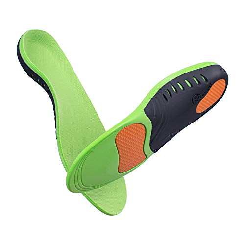 Plantar Fasciitis Arch Support Insoles (2 Pairs) Orthotic Shoe Inserts for Arch Pain