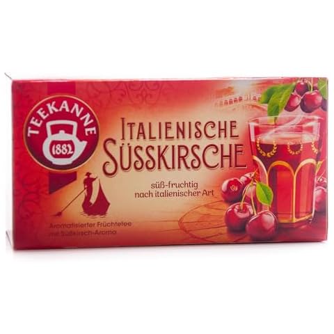 Teekanne Italian Sweet Cherry tea 20 tea bags/1ct. Made in Germany Cover
