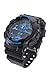 Casio G-Shock GA110CB-1A Blue Color Theme Stylish Watch - Black/Blue / One Size