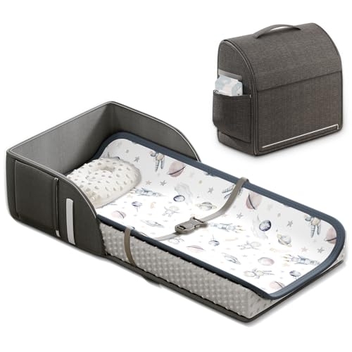 Portable Baby Diaper Changing Pad Foam Contoured Changing Table P...