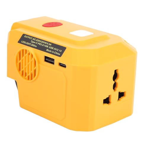 Onduleur de puissance portable 200W pour le camping et le bricolage