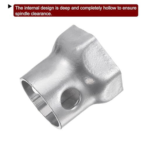 Tuerca de husillo 80mm para cojinete de rueda llave de vaso hexagonal de 6 puntos 4