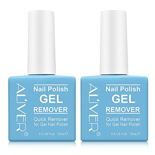 Magic Nail Polish Remover, Professional Fast Removes Soak-Off Gel Nail Polish within 3-5 Minutes, Protect Your Nails,15Ml?2PCS?