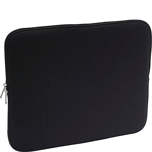 Travelon Checkpoint Friendly For 17" Laptop / Notebook / Macbook Neoprene Sleeve Case Bag Black #TOP1