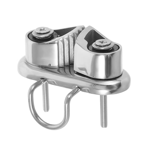 Gogogmee Stainless Steel Cam Cleat Marine Grade 316 Sailboat Accessories Quick Fixing Boat Cleat
