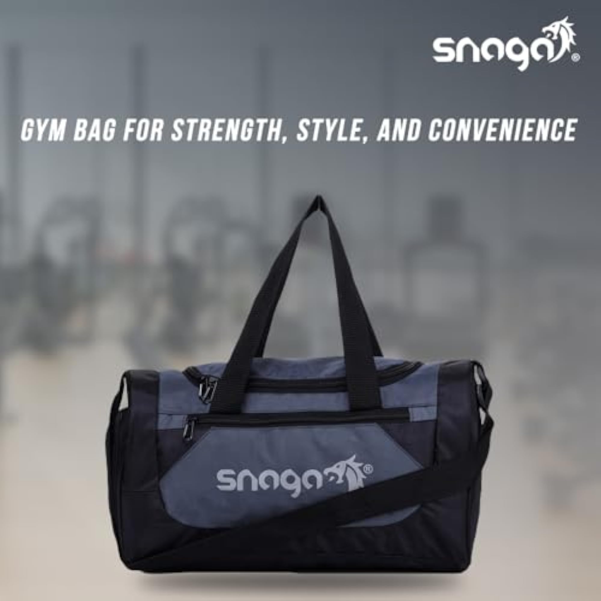 Polyester Square Duffel Bag with Adjustable Shoulder Strap