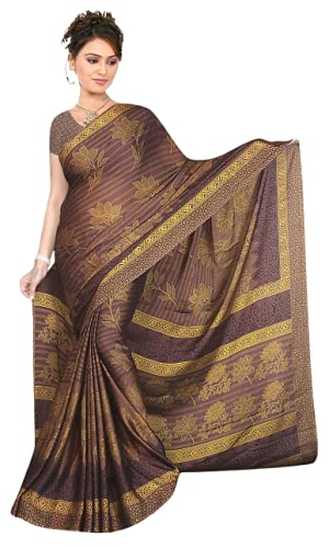 amazon crepe saree