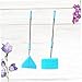 Happyyami Aquarium Cleaning Brush Set 2 Pcs Telescopic Sponge Brush Long Handle Scrubber for Fish Tank Glass Cleaning