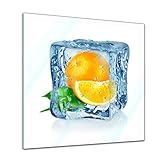 beeindruckende Farbbrillanz und räumliche Tiefenwirkung, Einscheiben-Sicherheitsglas, Stärke 4 mm