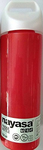 Image of Nayasa Polaris Plastic Fridge Water Bottle 750 ml Red