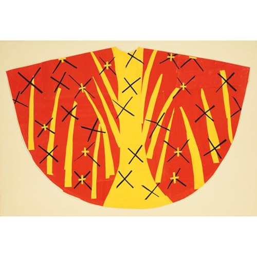 Toile Henri Matisse chasuble rouge pour une décoration de salon élégante