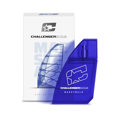 Challenger Sails Maestrale | Edt 100Ml - Eau De Toilette Uomo, Fragranza Fresca E Intensa, Perfetta Per Ogni Occasione