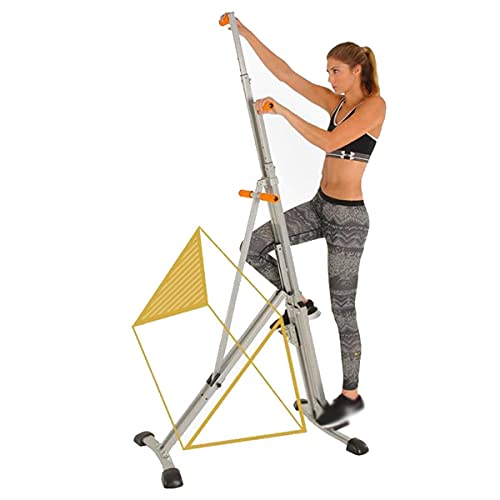 Image of Multifunctional Vertical Climber Machine Folding Exercise Cardio Workout Machine Stair Stepper Multi-Part Combined Exerc