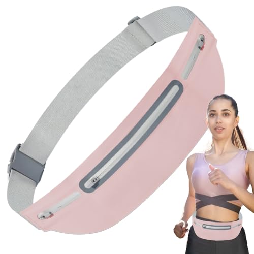 Rukjmqi ウエストポーチ | 防水 ハイキング用 ウエスト オーガナイザー バッグ 携帯電話対応 | スポーツ アクセサリー, 多機能 ベルト ストレージ バッグ サイクリング クライミング ハイキング 犬の散歩 ジョギング用