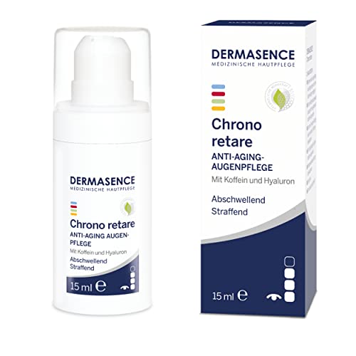 DERMASENCE Chrono retare Anti-Aging-Augenpflege - parfümfreie Augenpflege wirkt dunklen Augenringen und Schwellungen entgegen und bewahrt die Schönheit Ihrer Augenpartie - 15 ml Cover