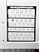Farmhouse Laundry Symbols Magnet, 8x10 Laundry Symbols Chart, 39 Icons for Clothing Care Guide, Laundromat Care Symbol Wall Art for Home, Washing Room Sign Chart, Laundromat Room Organization & Decor