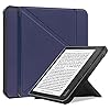 Tasch HYMY Hülle für Kobo Libra 2 hülle – Flip Case Cover Schutzhülle Kobo Libra 2-Navy