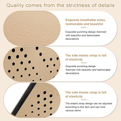 Image of Mobile Pouch For Car Pu Breathable Utility Car Organiser And Storage Peel-And-Stick, Multipurpose Interior Car Bag Storage Compact Car Storage Pouch For Phones, Accessories & Essentials