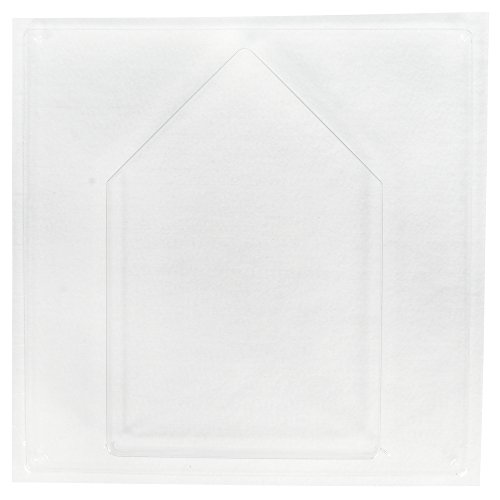 Rayher Moule en plastique PET : Maison 16x23,5x3cm (prof.) transparent, 36061000