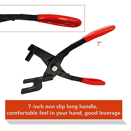 Zuiwan Rubber Exhaust Hanger Removal Pliers Tools,Muffler Hanger Removal Tool,Exhaust Grommet Pliers #TOP4