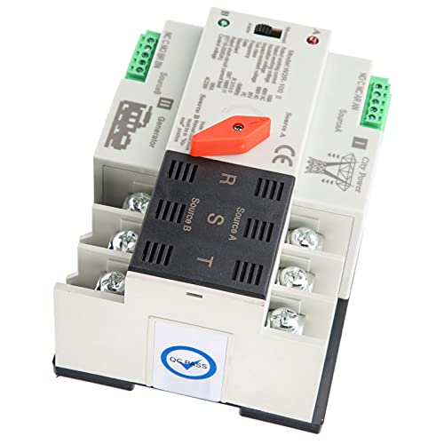 Commutateur de transfert automatique inverseur source double puissance 100A - 4