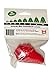 BirTee Golf Tees - PRO Speed Version with Enhanced Durability - 8 Pack. Indoor Golf Tees/Golf Simulator Tees/Winter Golf Tees. (Red)