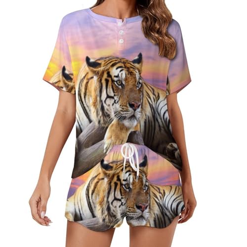 Ensemble de pyjama pour femme manches courtes pour ne plus souffrir de la chaleur la nuit
