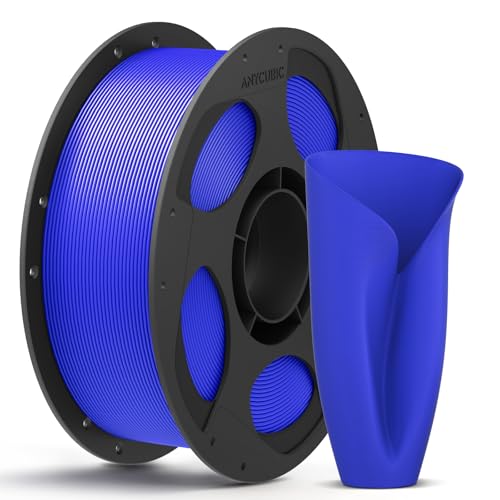 ANYCUBIC PLA + Filament 1.75 mm, Higher Strength, PLA Plus Filament with Detachable Spool, 3D Printer Filament, Dimensions +/- 0.03 mm, RFID Recogniti