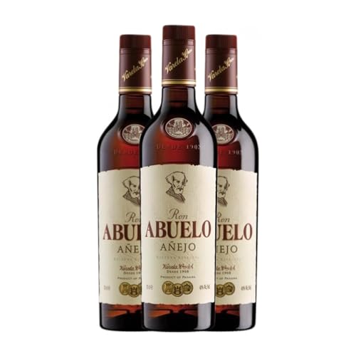 Ron Abuelo Extra Añejo Especial Reserva 70 cl (Caja de 3 Botellas de 70 cl)