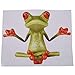 Sundey Divertido 3D Frog Peep Etiquetas Engomadas del Coche Truck Window Decal Imagen Pegatina Meditando Ranas